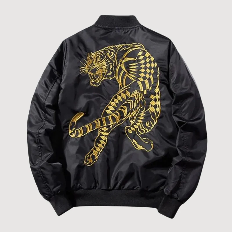 Japanese Sukajan Jacket 'Kurogane' - Image 5