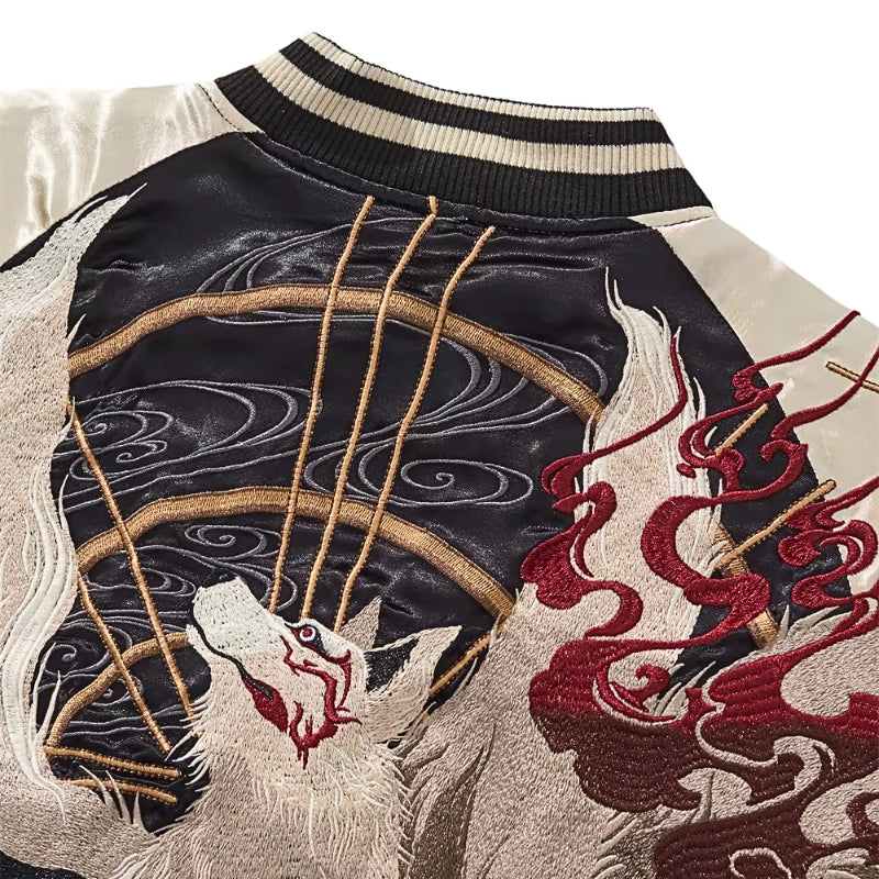 Japanese Sukajan Jacket 'Shirokage' - Image 9