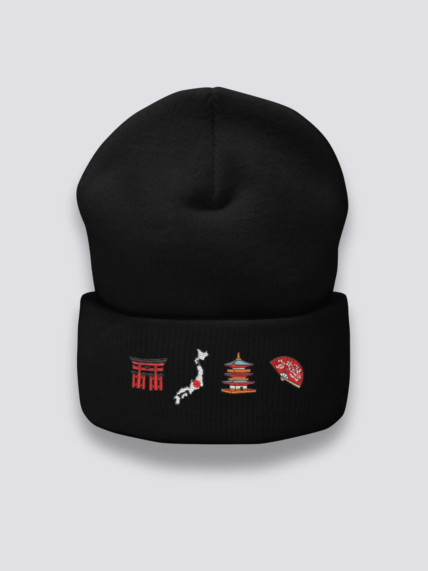 Japanese Symbols Beanie - 記号 - Image 4