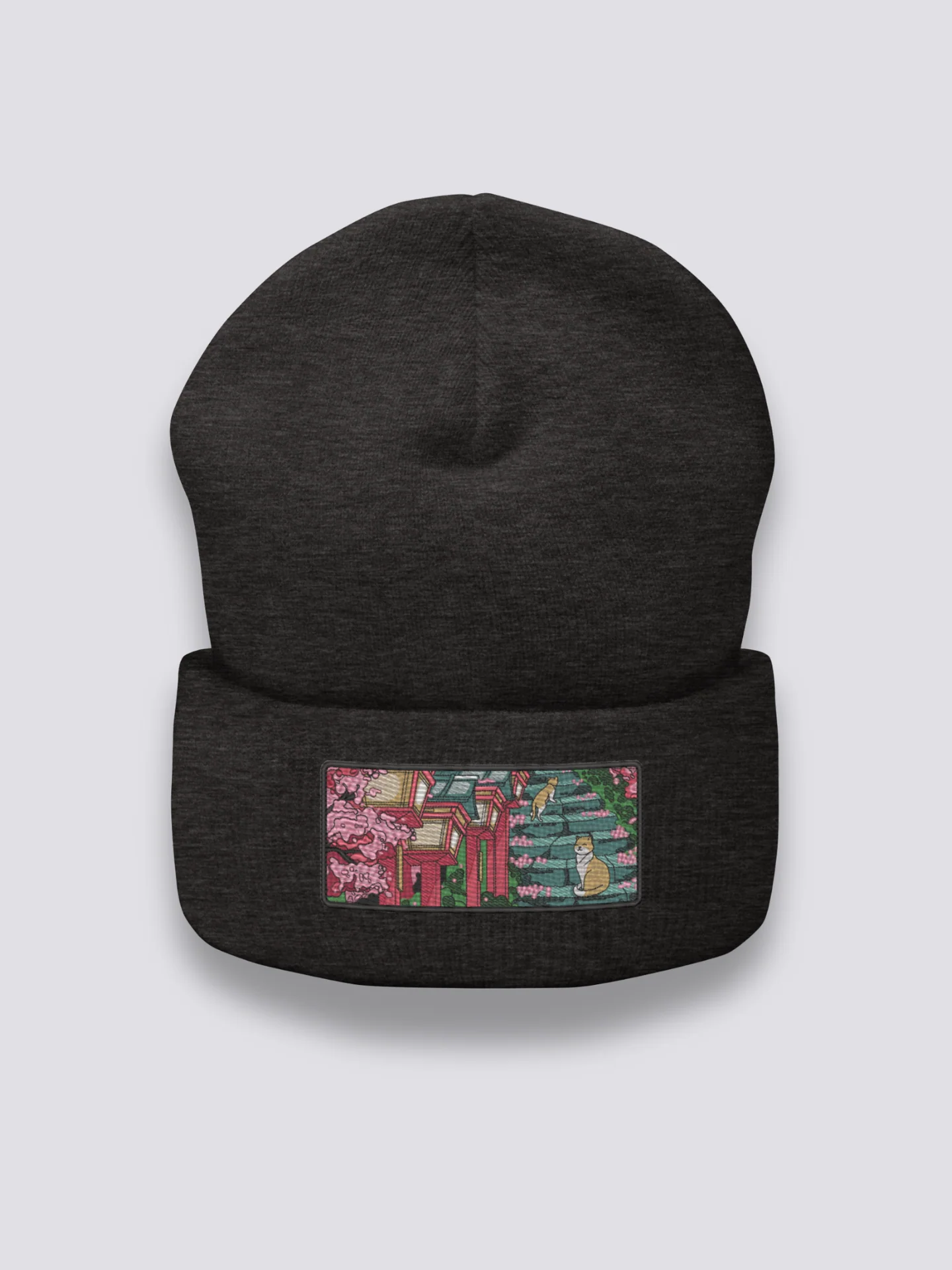 Japanese Temple Beanie - 日本の寺院 - Image 4