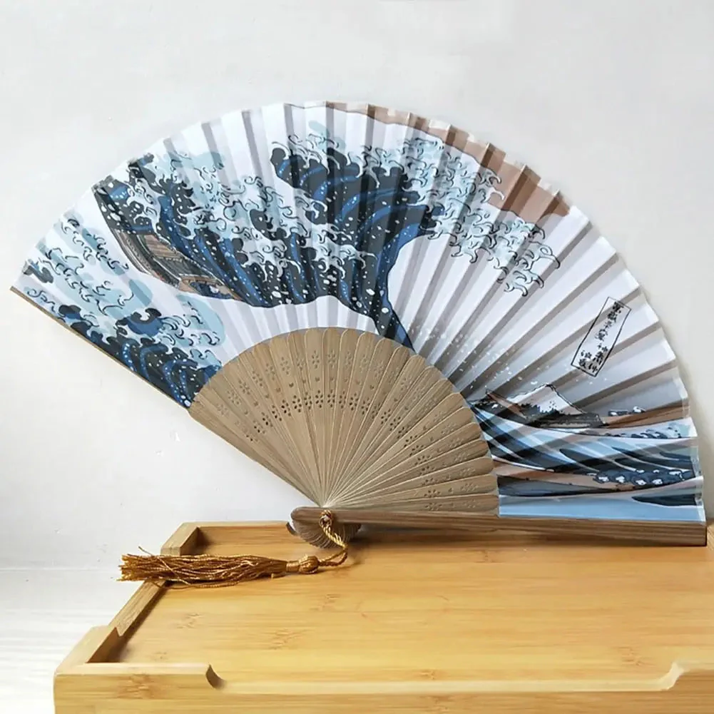 Japanese fan 'Wave of Kanagawa - Image 3