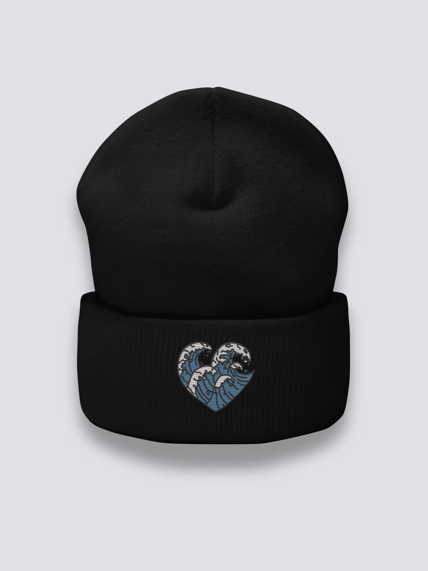 Japanese Waves Beanie - 日本の波 - Image 2