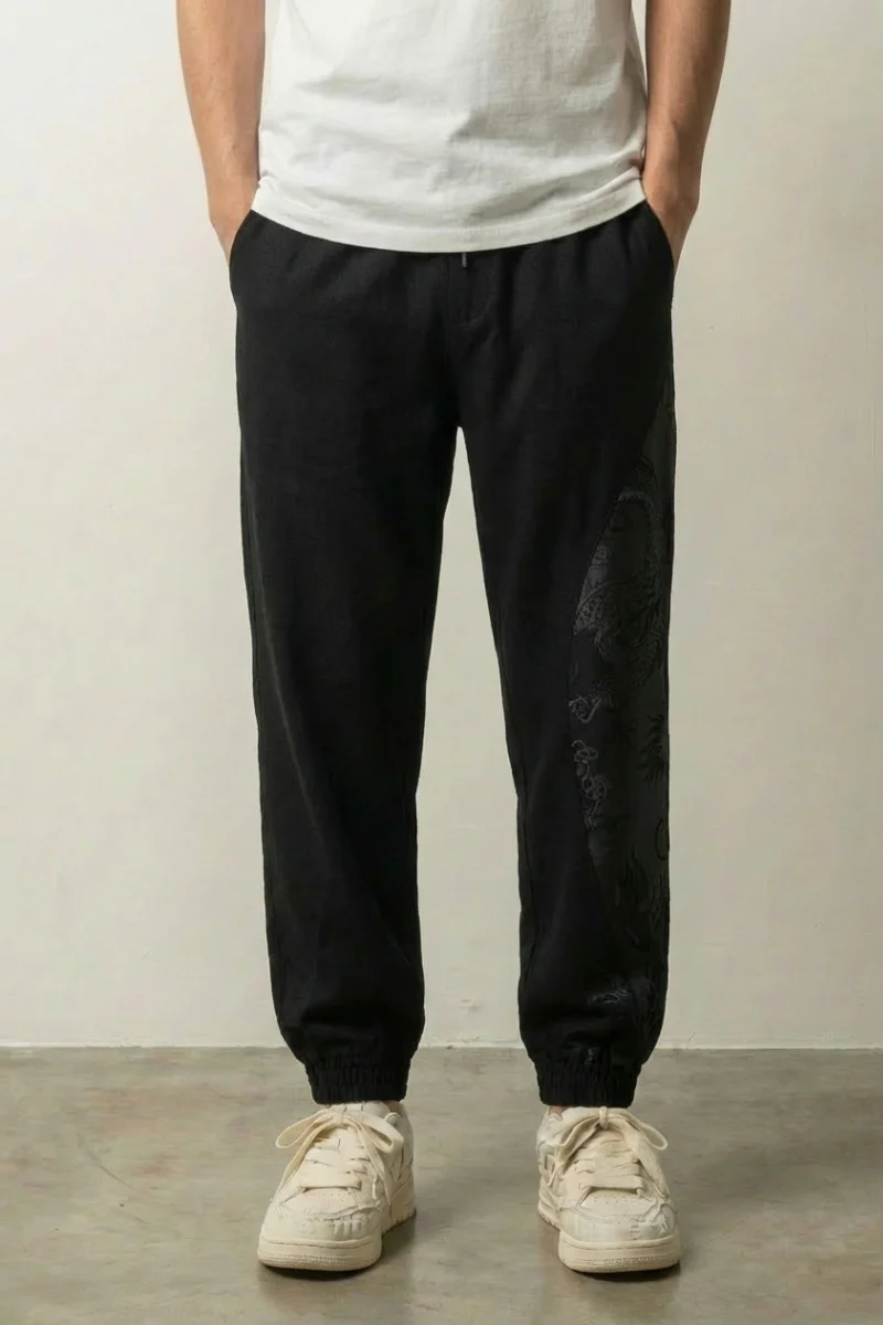 Japanese Wide Leg Pants 'Akira' - Image 4