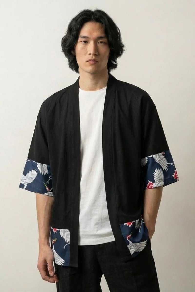 Kimono Cardigan Mens 'Hisashi'