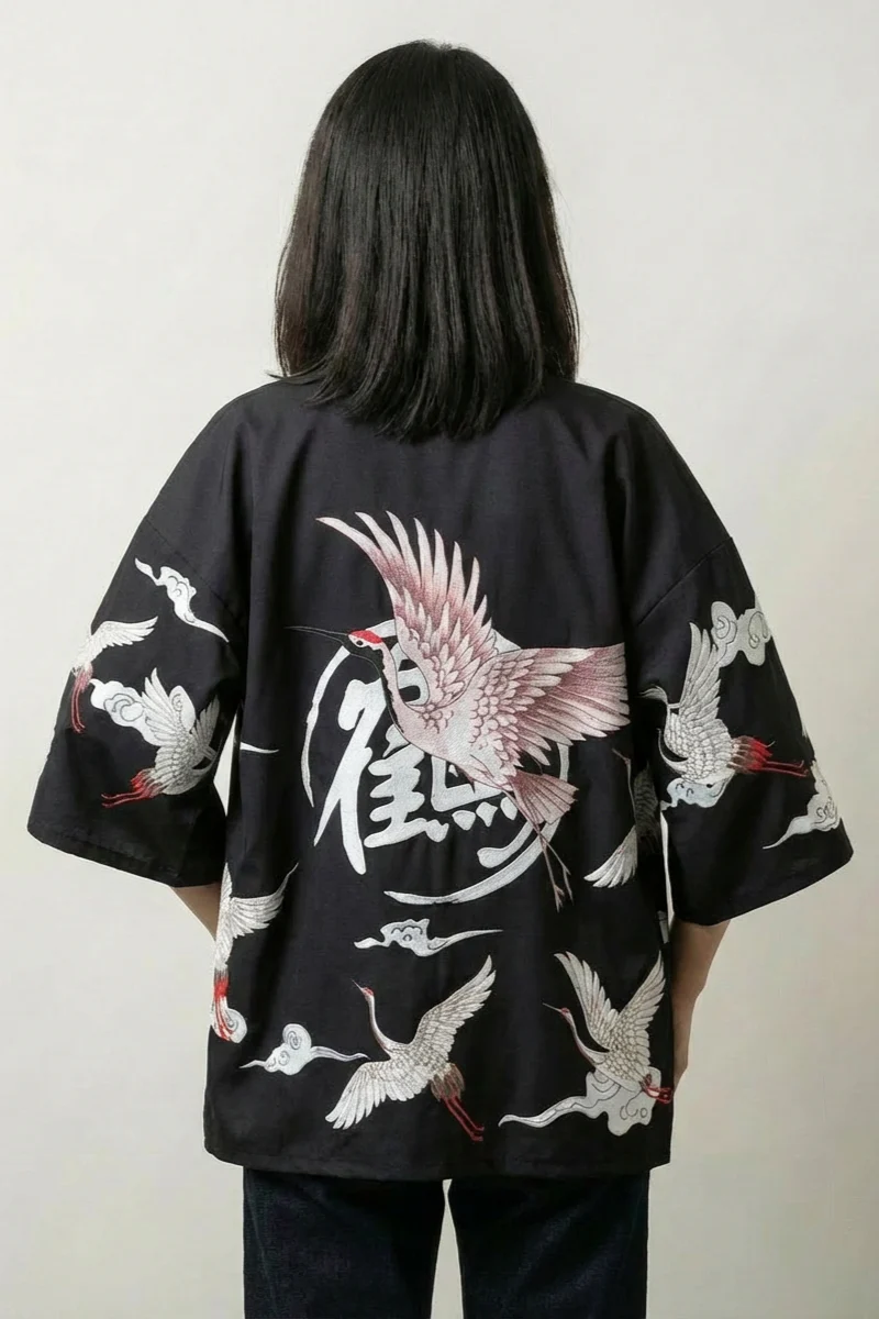 Kimono Jacket for Women 'Haruko' - Image 3