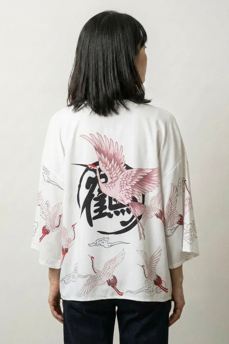 Kimono Jacket for Women 'Haruko' - Image 4