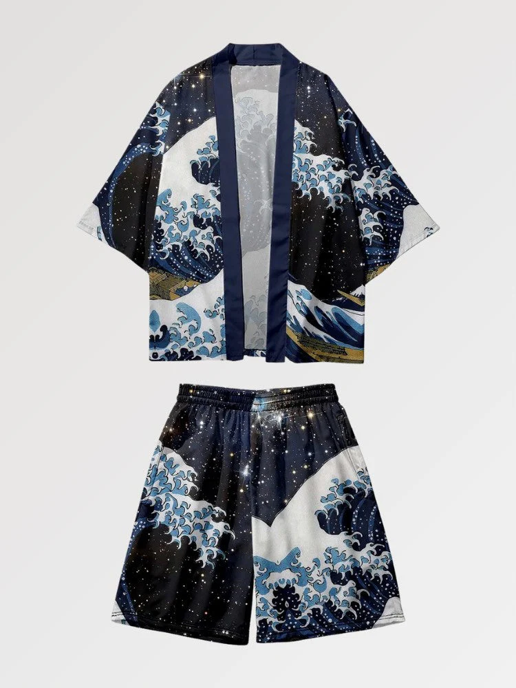 Kimono Set 'The Big Wave' - Image 2