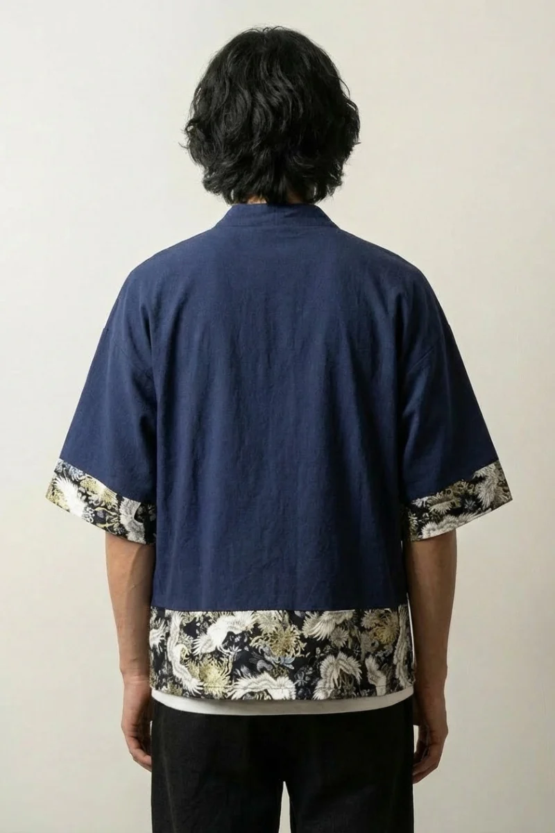 Kimono Style Shirt 'Arata  x Watanabe' - Image 2
