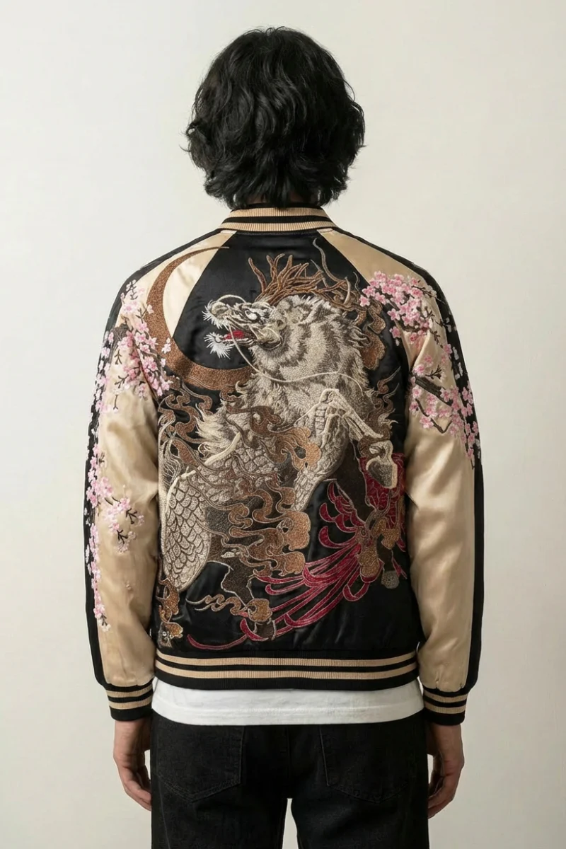 Kirin Sukajan Jacket 'Getsumei' - Image 2