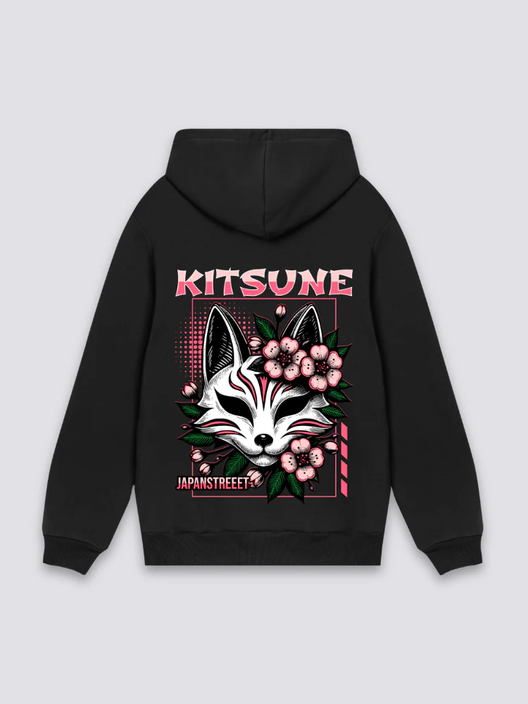 Kitsune Hoodie - キツネ - Image 3