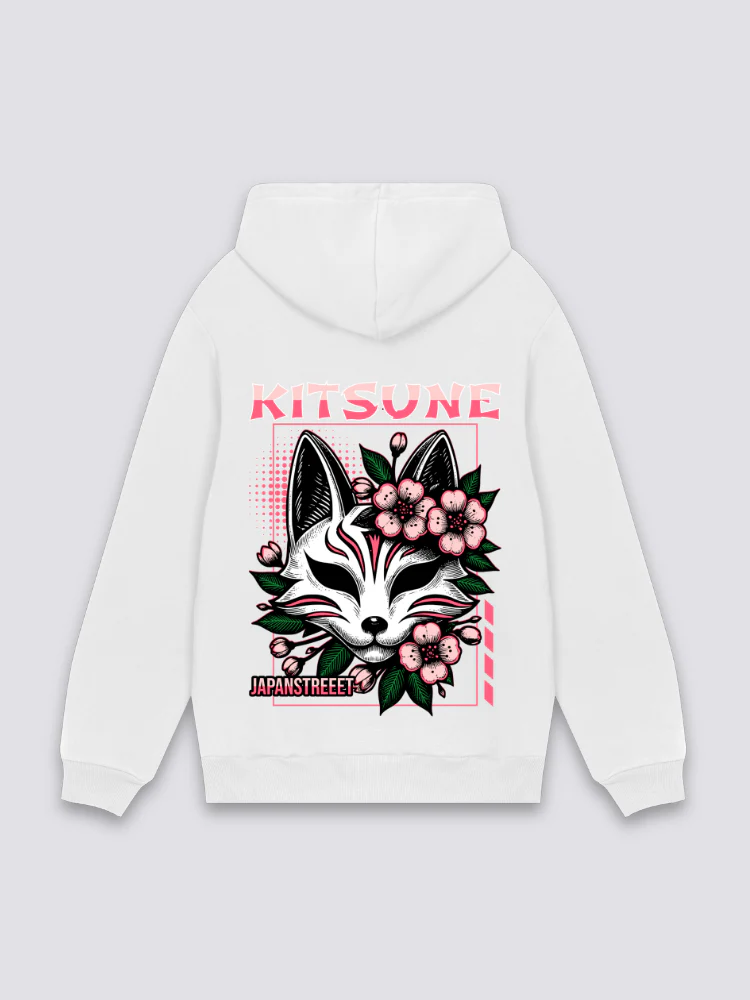 Kitsune Hoodie - キツネ - Image 4
