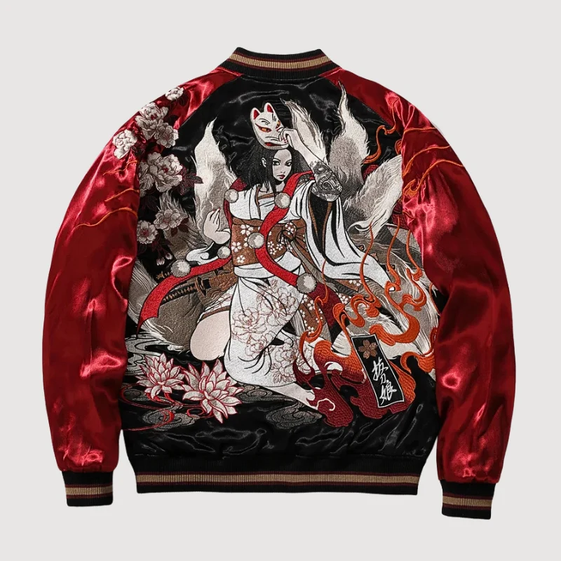 Kitsune Sukajan Jacket 'Akuma no Hana' - Image 3