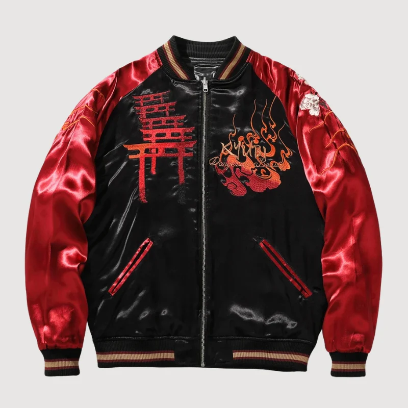 Kitsune Sukajan Jacket 'Akuma no Hana' - Image 4