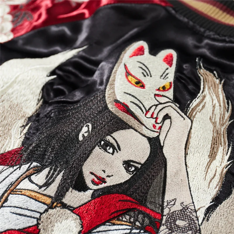 Kitsune Sukajan Jacket 'Akuma no Hana' - Image 6