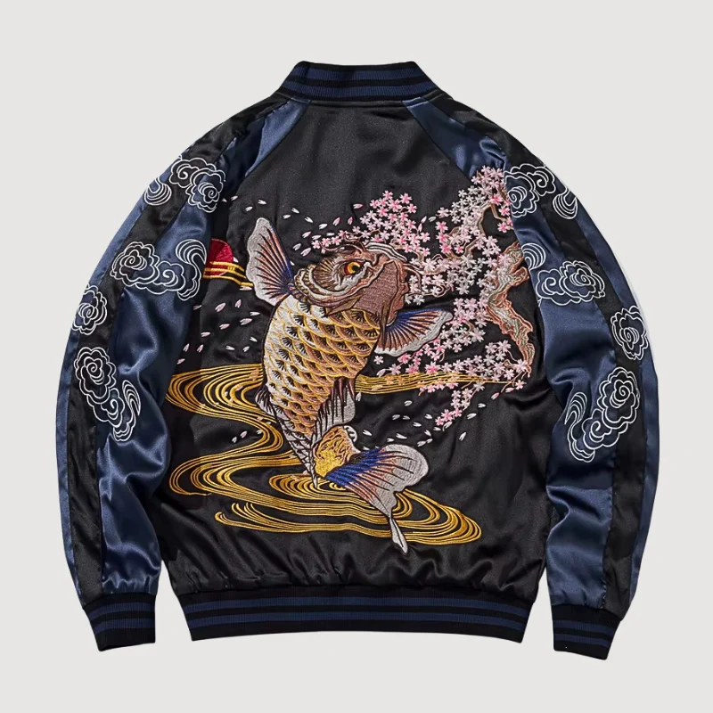 Koi Sukajan Jacket 'Hanami no Taki' - Image 6