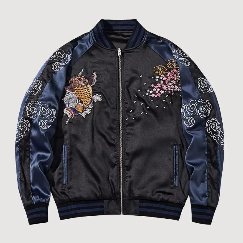 Koi Sukajan Jacket 'Hanami no Taki' - Image 8