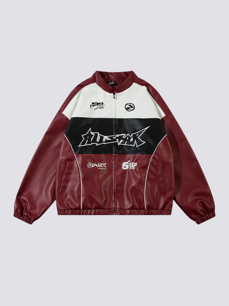 Leather Aviator Jacket - アビエイター - Image 2