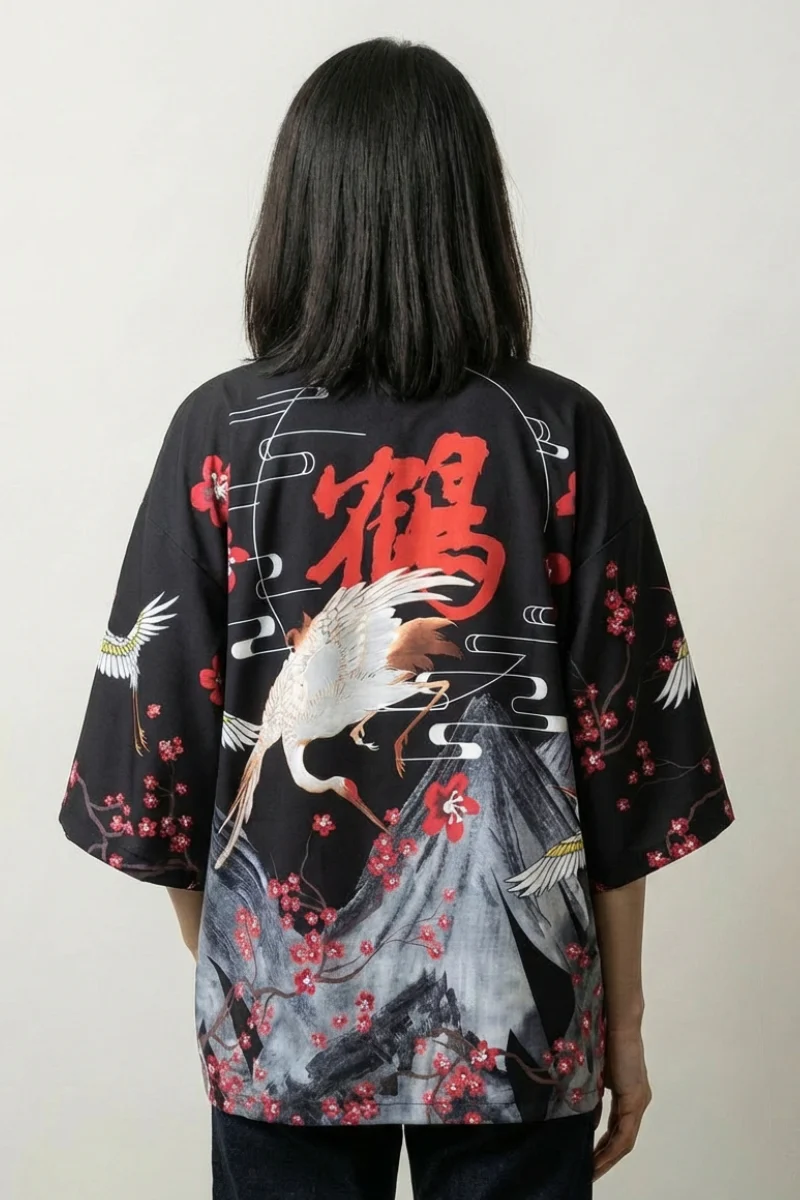 Lightweight Kimono Jacket 'Edo' - Image 4
