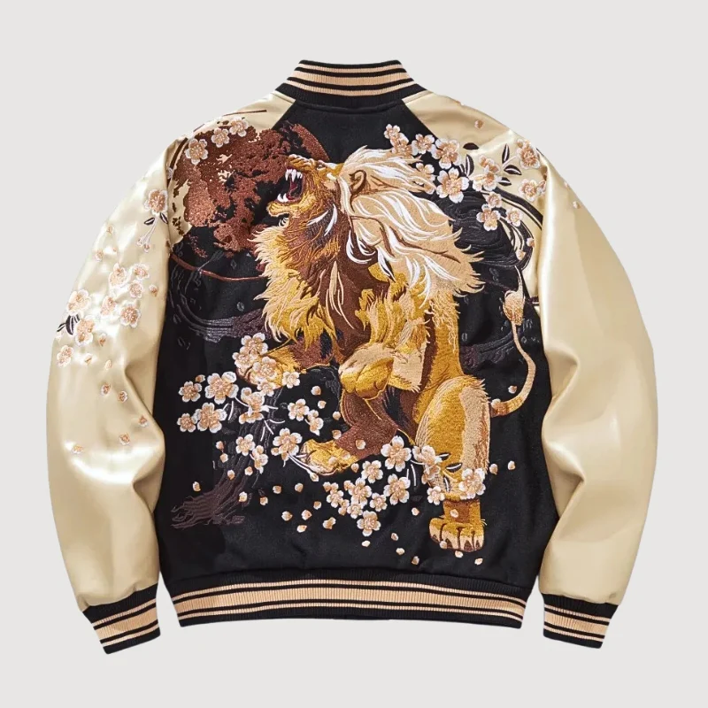 Lion Sukajan Jacket 'Kogane no Ikari' - Image 3