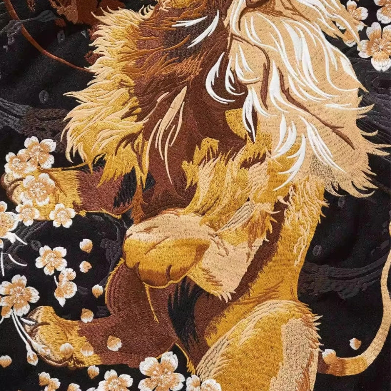 Lion Sukajan Jacket 'Kogane no Ikari' - Image 7