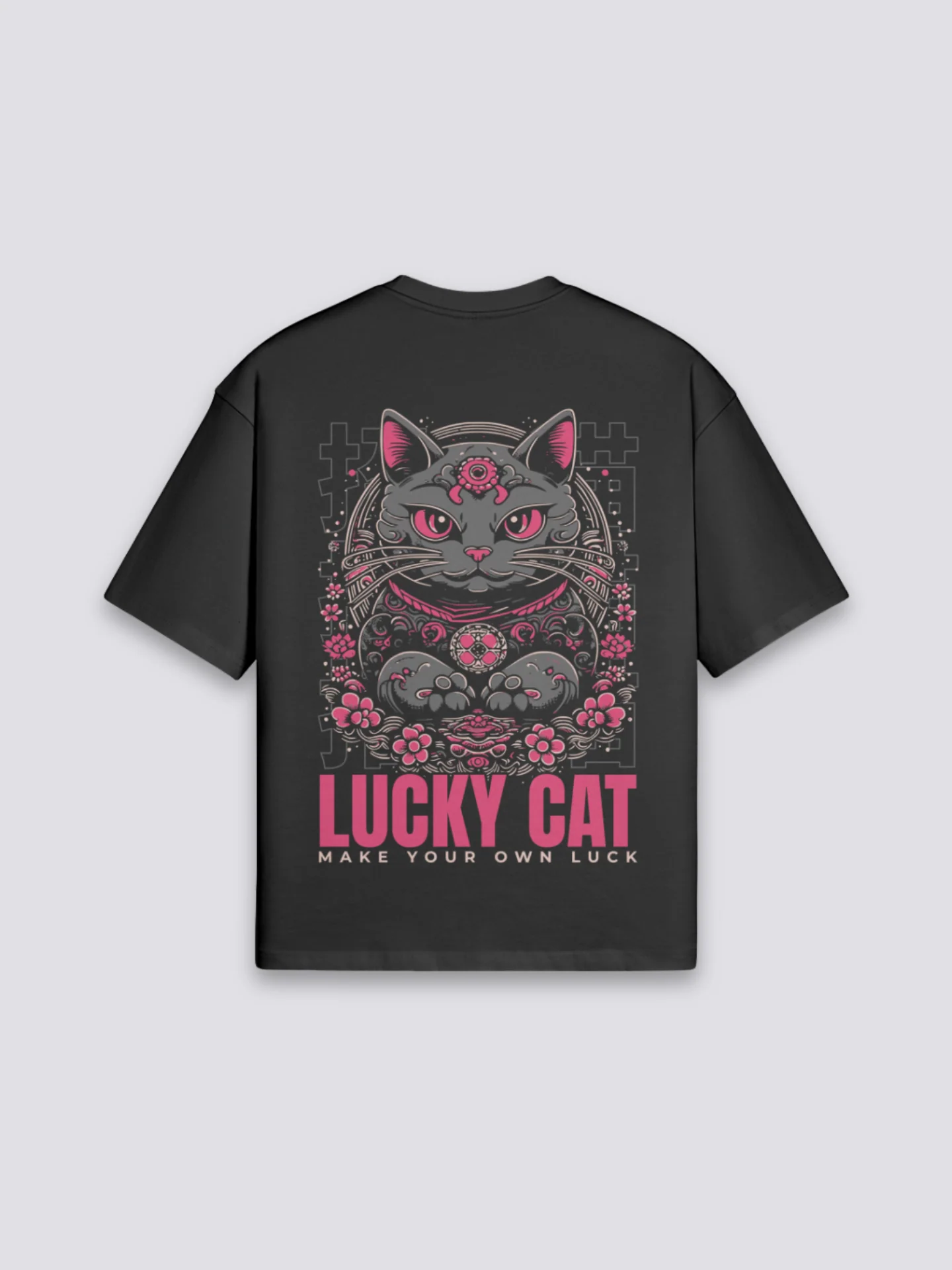 Maneki Neko T-Shirt - 招き猫 - Image 2