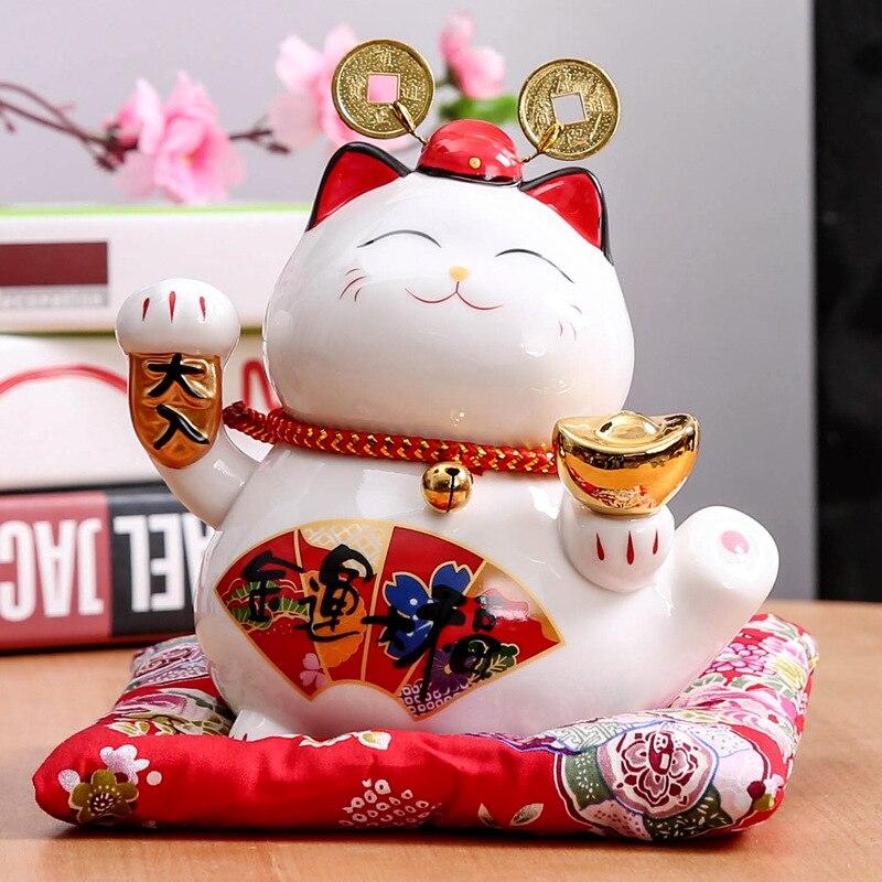 Maneki Neko Piggy Bank 'Hiragana Cat' - Image 2