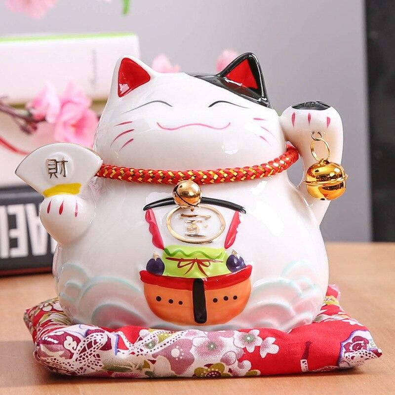 Maneki Neko Piggy Bank 'Kanji Torii' - Image 2