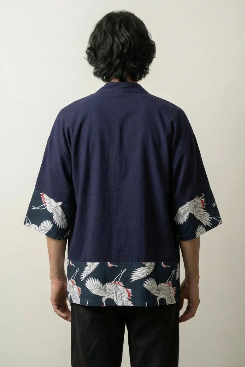Men Kimono Cardigan 'Hisashi' - Image 2