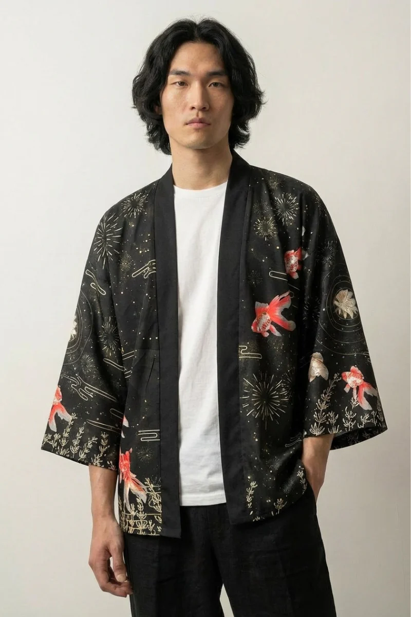 Mens Beach Kimono 'Sadao'