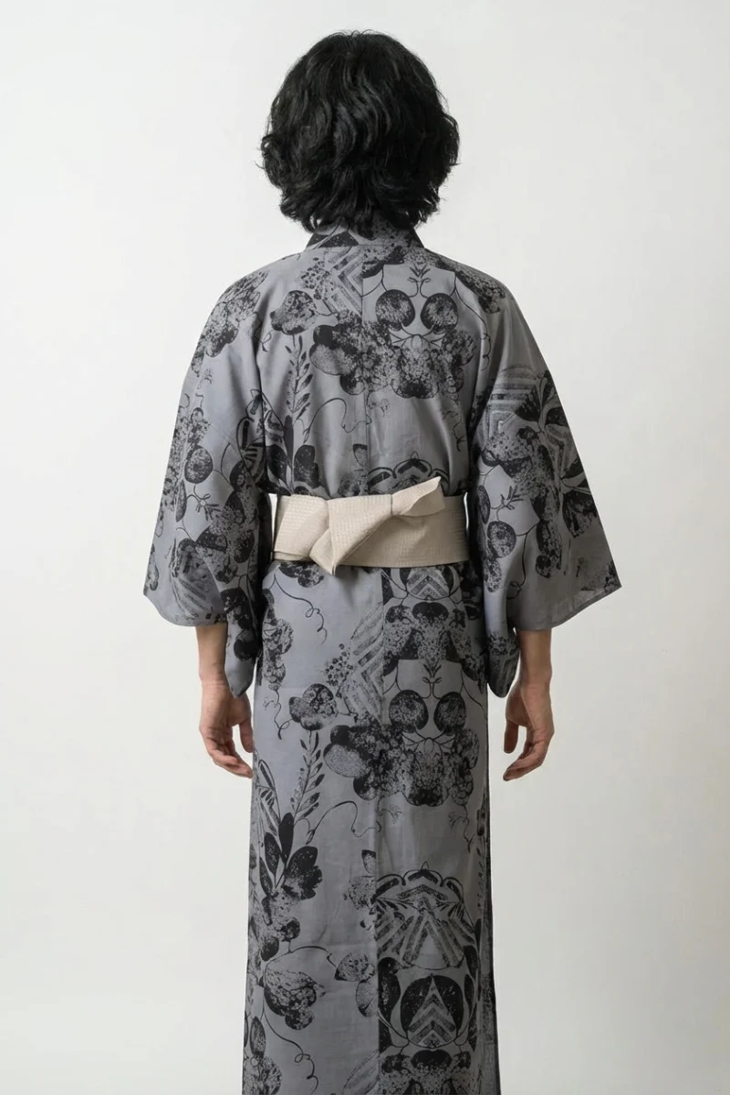 Men's Yukata 'Kurohana' - Image 2