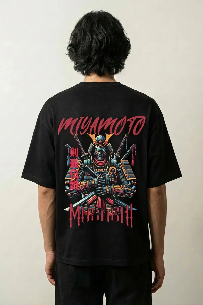 Miyamoto Musashi T-Shirt - 二天一流