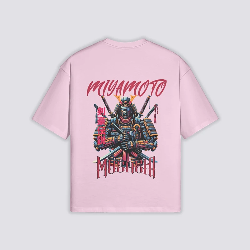 Miyamoto Musashi T-Shirt - 二天一流 - Image 2