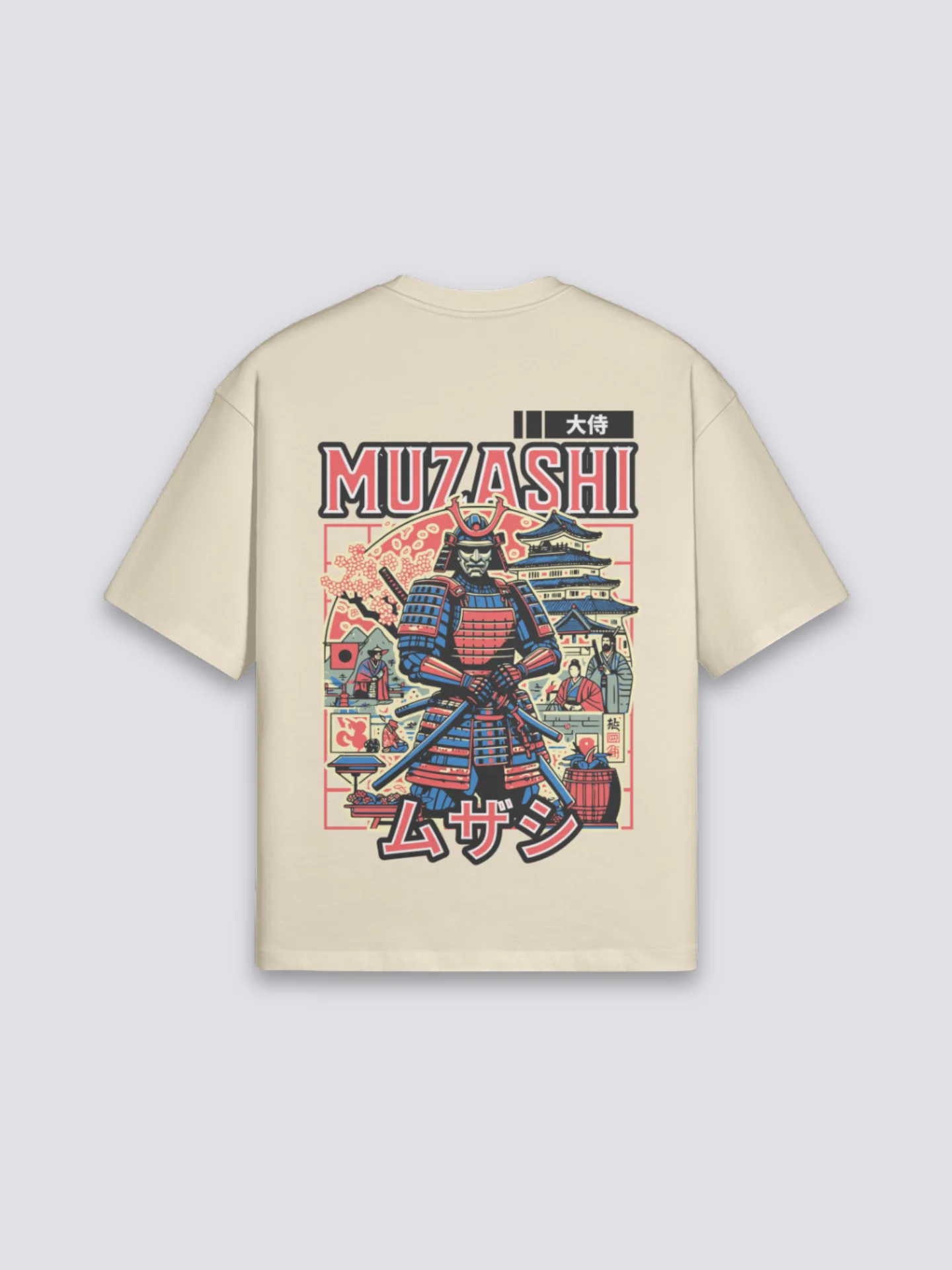 Old Japanese T-Shirt - うきよえ - Image 3