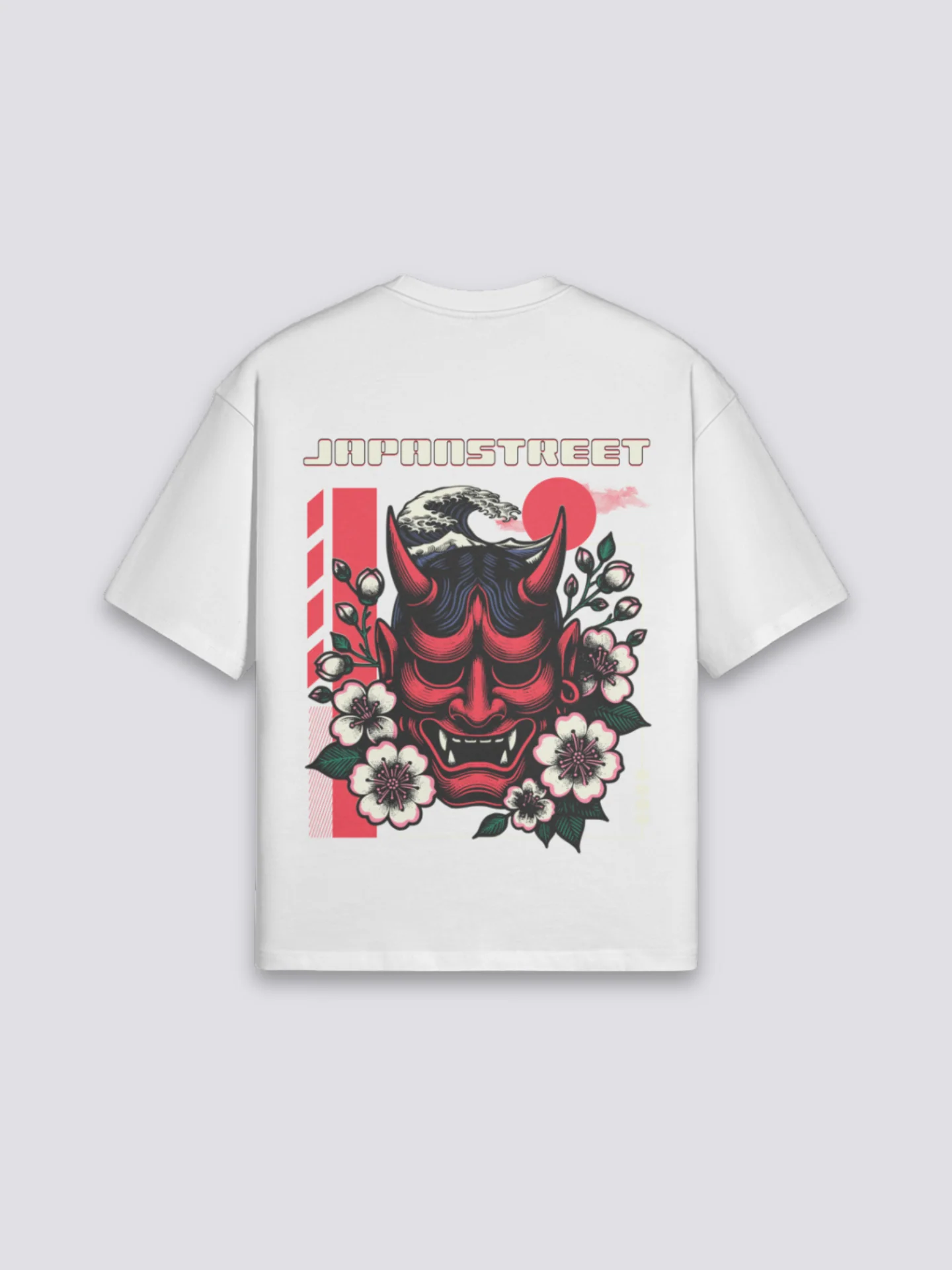 Oni Mask T-Shirt - デーモン - Image 3