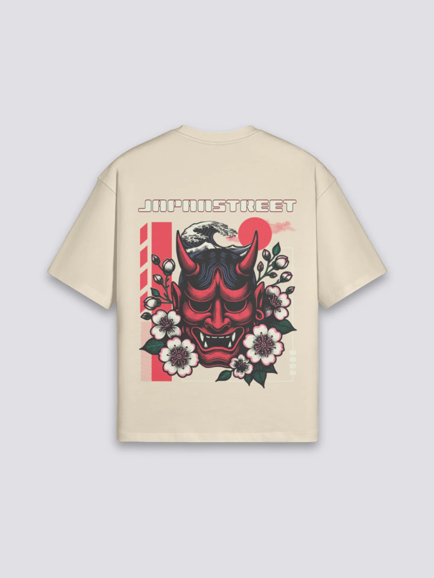 Oni Mask T-Shirt - デーモン - Image 4