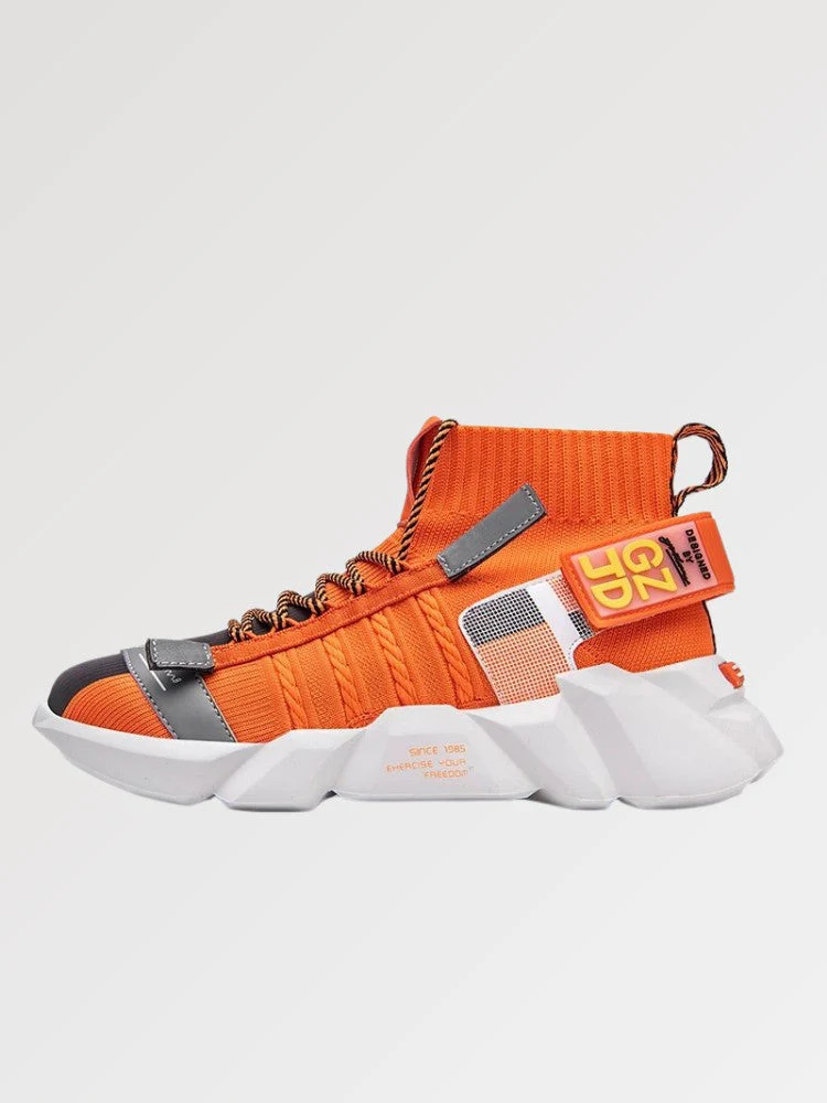 Orange Platform Sneakers 'Narashino'