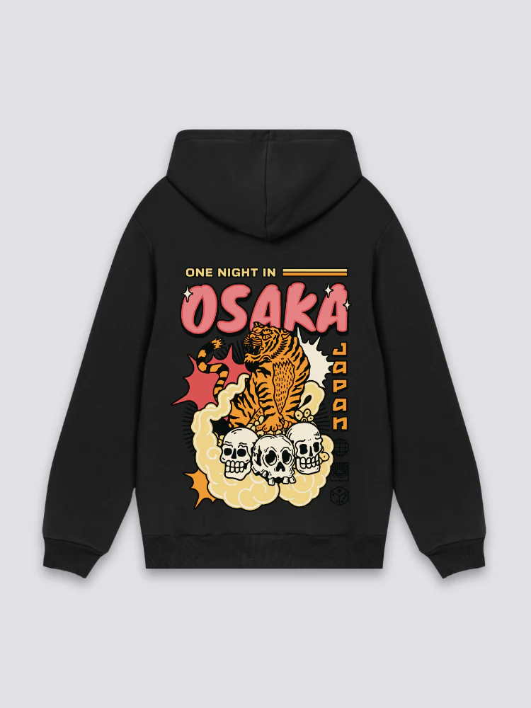Osaka Hoodie - 大阪市 - Image 3