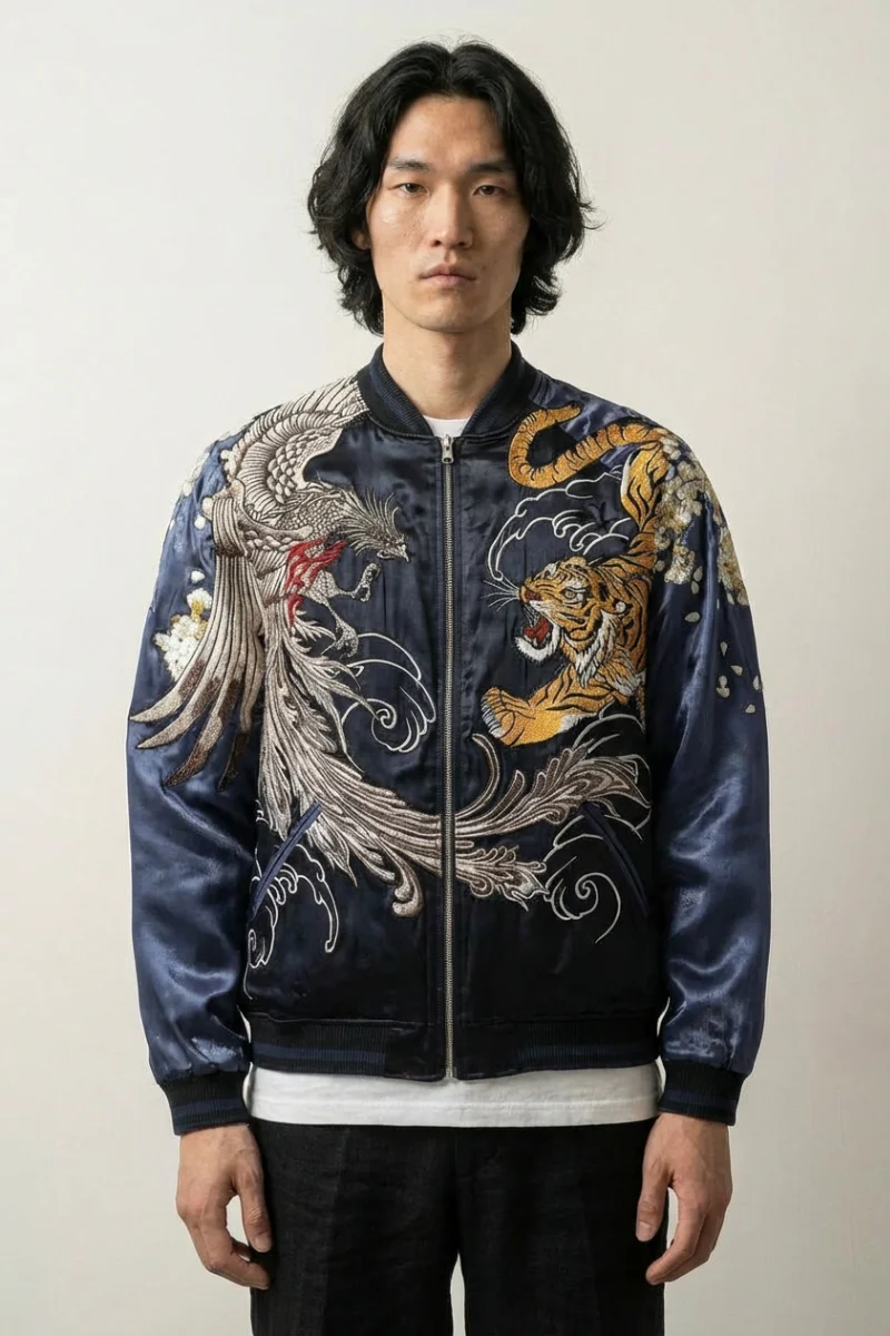 Phoenix Sukajan Jacket 'Tsukikage' - Image 2