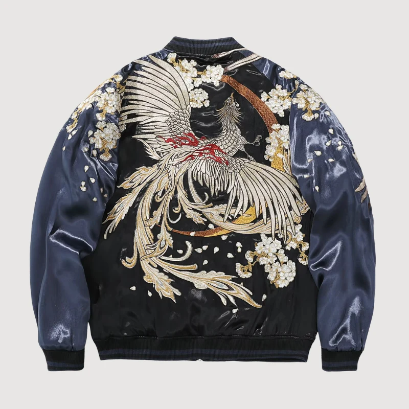 Phoenix Sukajan Jacket 'Tsukikage' - Image 3