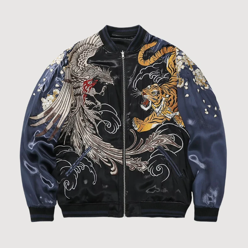 Phoenix Sukajan Jacket 'Tsukikage' - Image 4