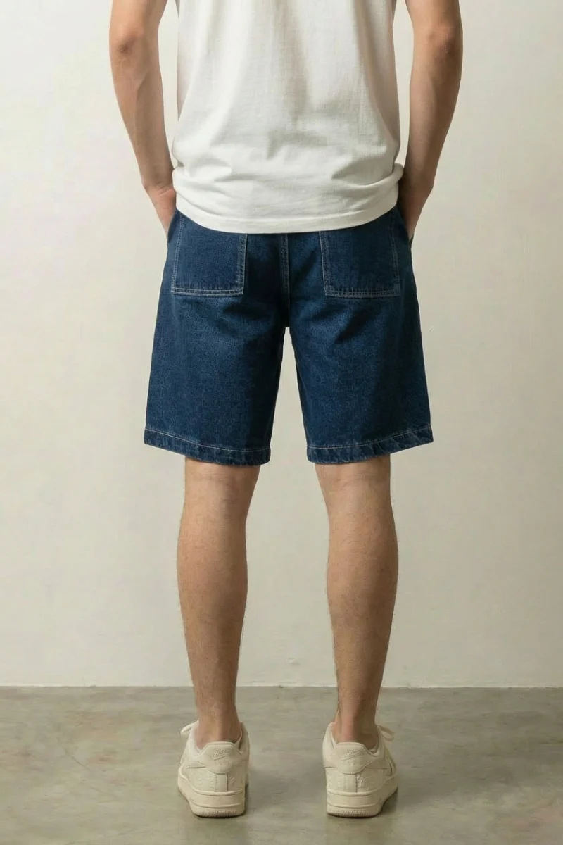 Raw Denim Shorts - グロい - Image 2