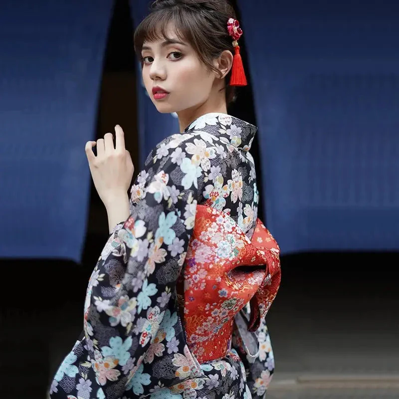 Red Obi Belt 'Shôchikubai - Image 2