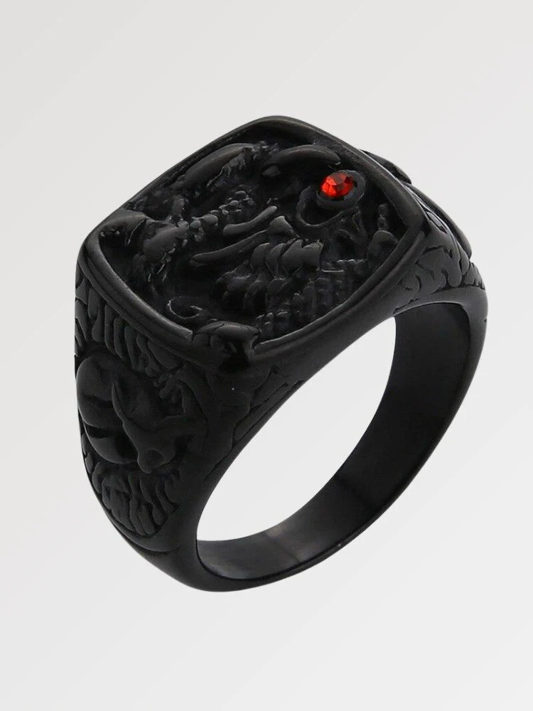 Japanese ring 'Chevalière' - Image 3