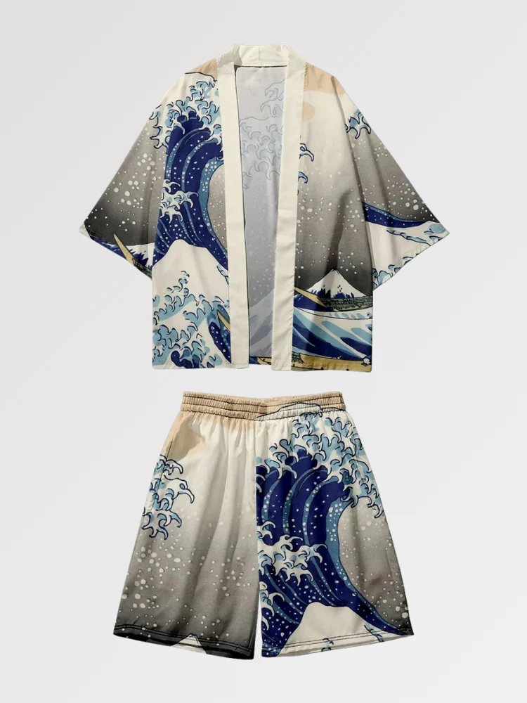 Kimono Set 'Hokusai' - Image 2
