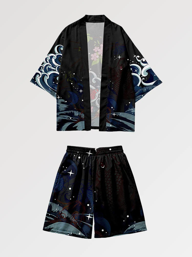 Kimono Set 'Koi x Sakura' - Image 2