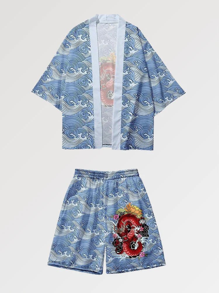 Kimono Set 'Red Drake' - Image 2