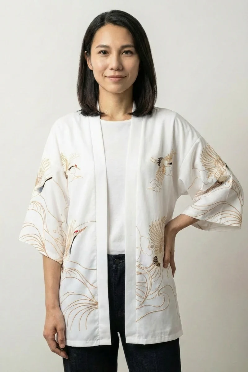 Short Kimono for Women 'Setsuko' - Image 2