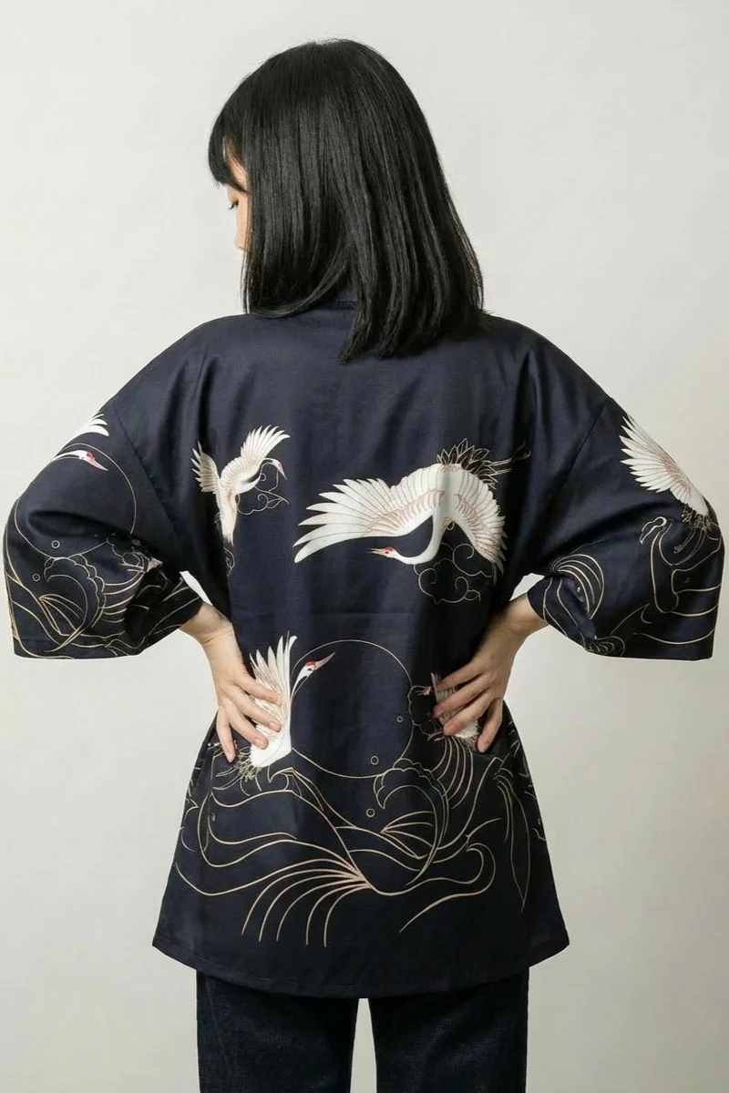 Short Kimono for Women 'Setsuko' - Image 3