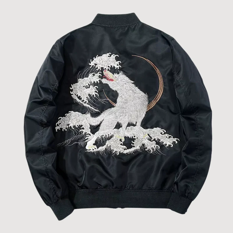 Souvenir Bomber Jacket 'Kitsuneneki' - Image 3