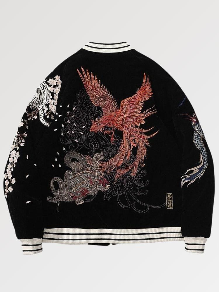 Sukajan Bomber Jacket 'Okaryu' - Image 3